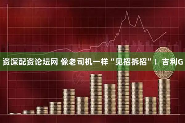 资深配资论坛网 像老司机一样“见招拆招”！吉利G